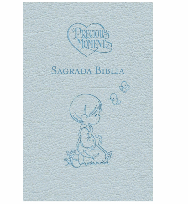 Biblia Católica Preciosos Momentos Azul Celeste